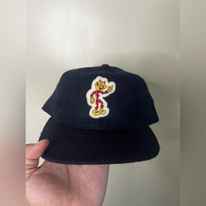 Ebbets Field Flannels USA Made Reddy Kilowatt Wool Baseball Cap Hat Size 7 5/8